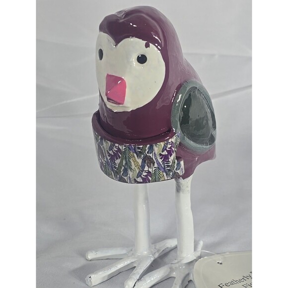 Threshold Featherly Friends Indoor Outdoor Aluminum Bird Figure - Picture 2 of 5